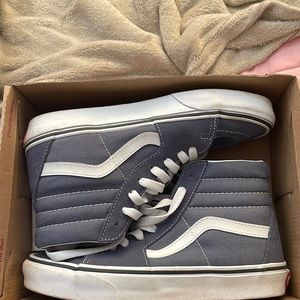 Hightop vans - worn once